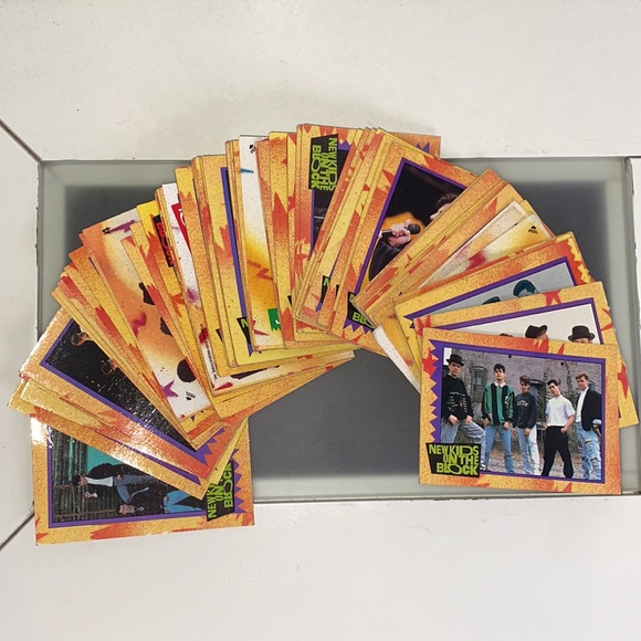 1990 Vintage New Kids On The Block Danny Doll 12” & Assorted Trading Cards - Picture 12 of 14